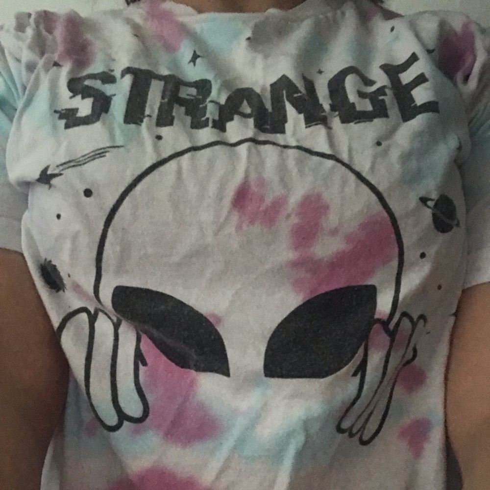 Grunge strange shirt